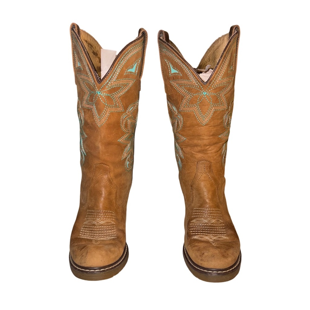 Cowgirl Heeled Boots - Picture 3 of 15